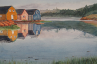 Watercolour PEI Morning